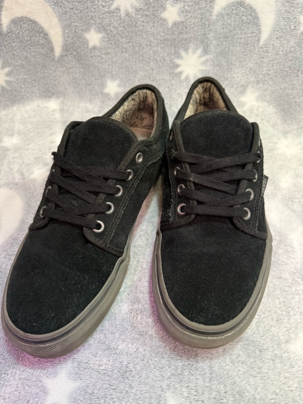 Vans Skate Chukka Low Top Black Suede